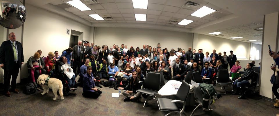 PSA Team Members Participate in Landmark “It’s Cool to Fly American” Event