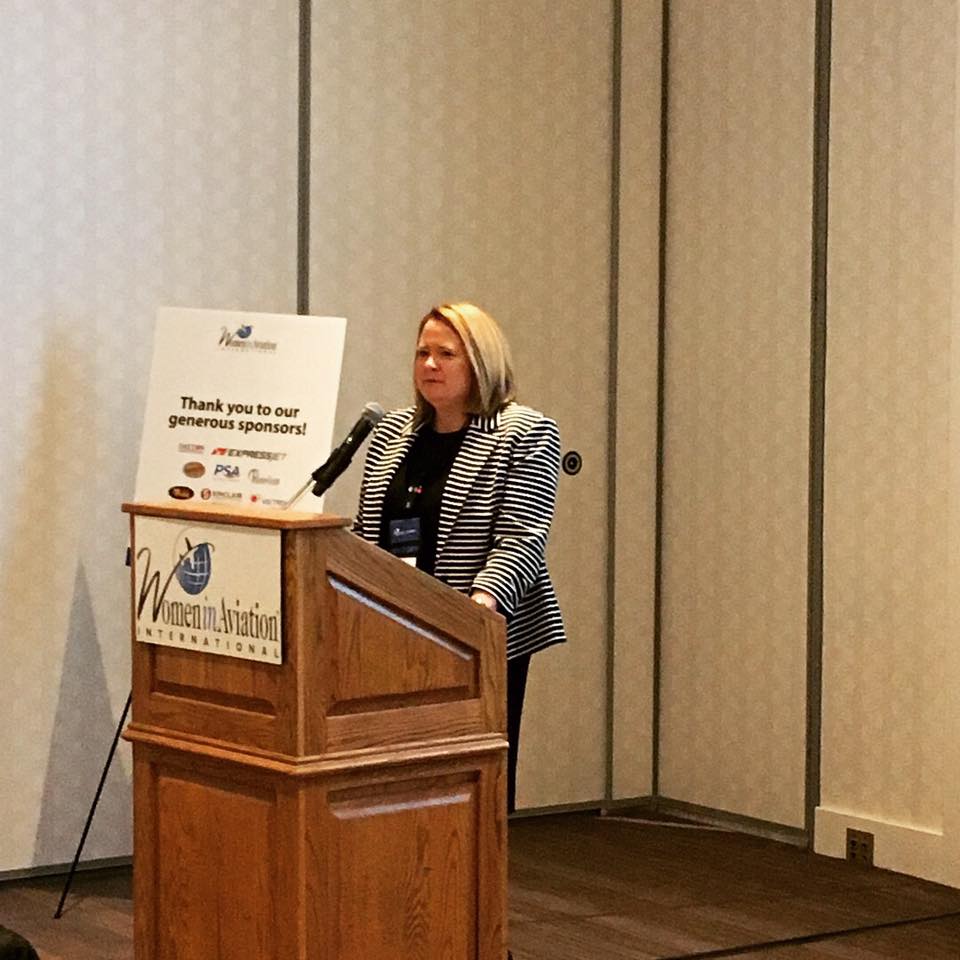 PSA’s VP of Human Resources Speaks at Women in Aviation