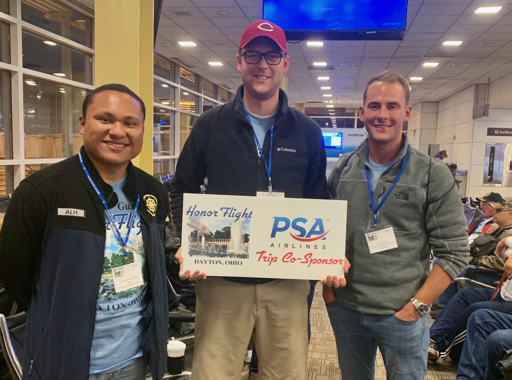 Flight Crew Turned Guardians for Honor Flight