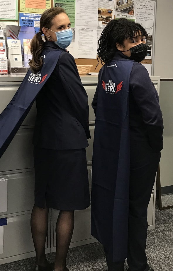 Flight Attendants receive Real American Hero Award for actions in medical emergency