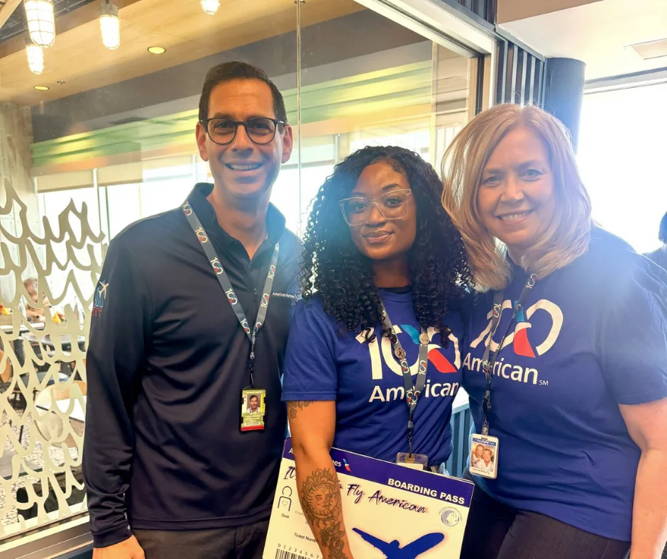 Giving back at Gate C13: Bri Wilson’s volunteer story